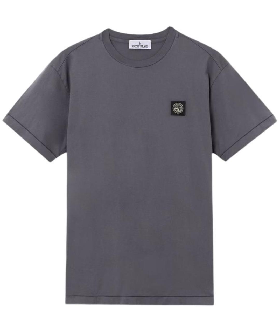 STONE ISLAND Синяя футболка, фото 1