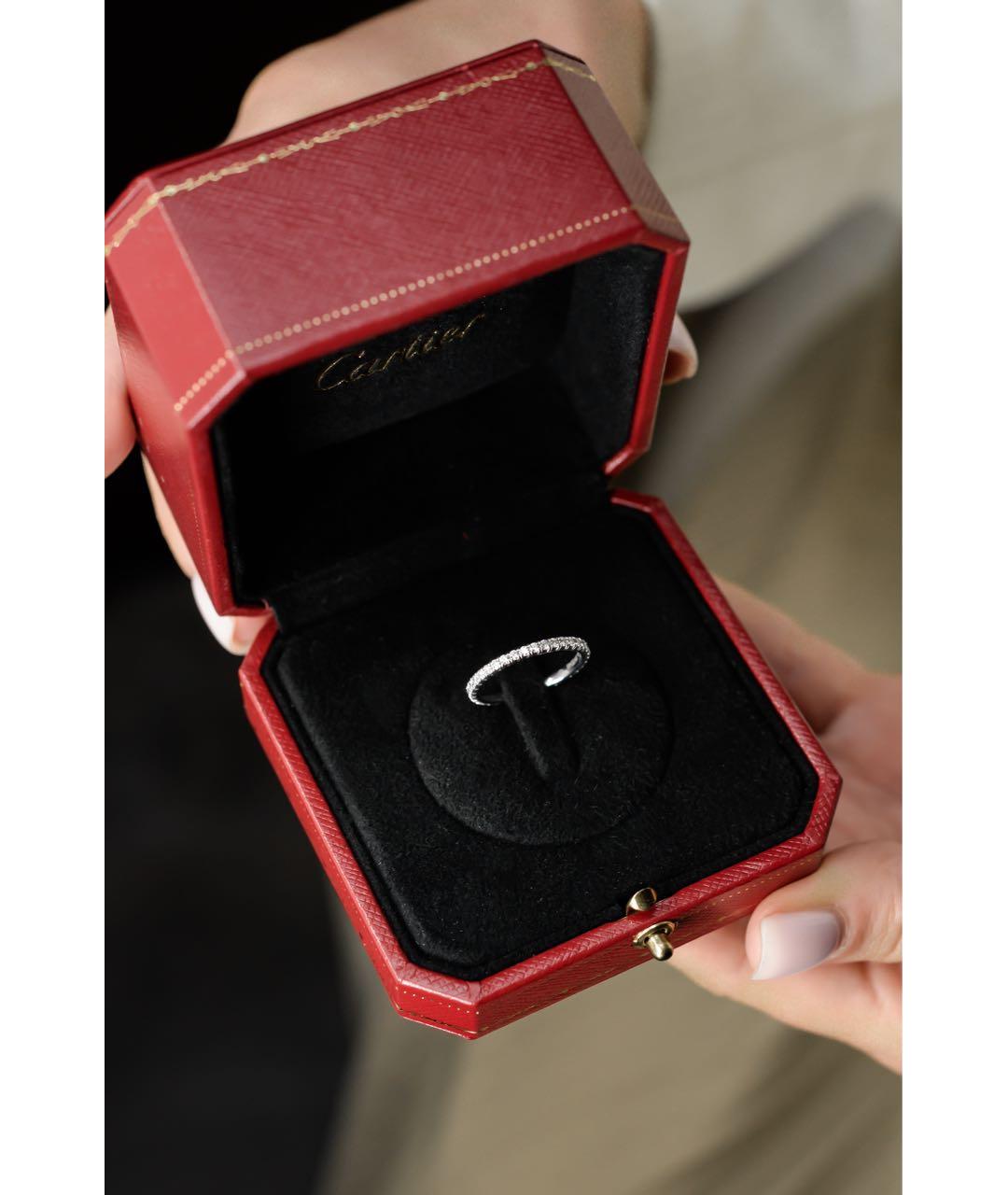 CARTIER Серебряное кольцо из белого золота, фото 3