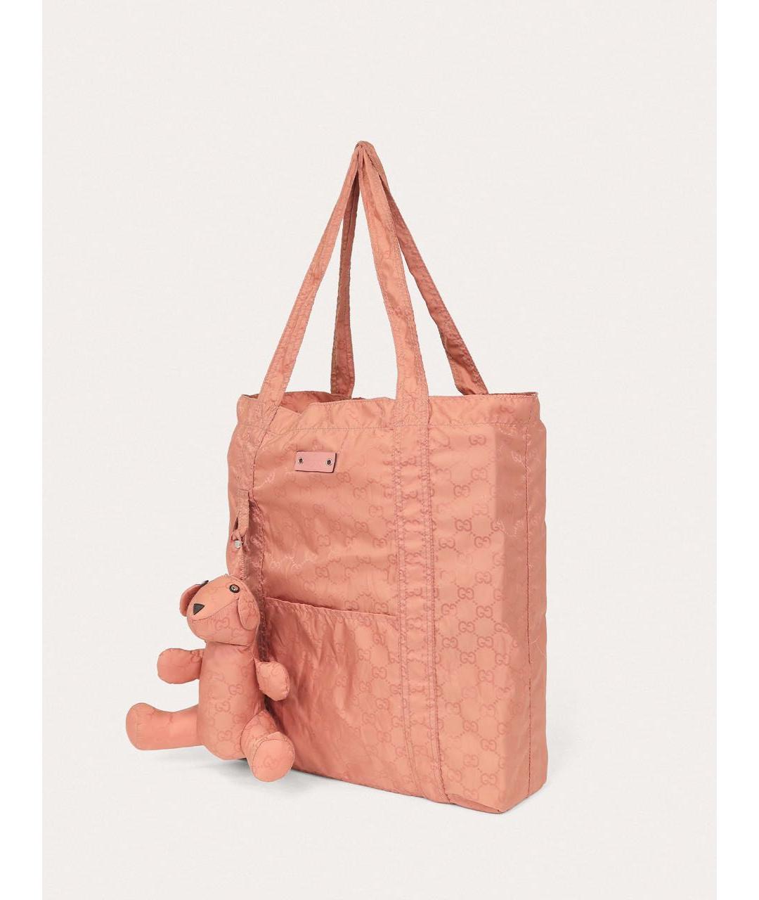 GUCCI Розовая сумка тоут, фото 2