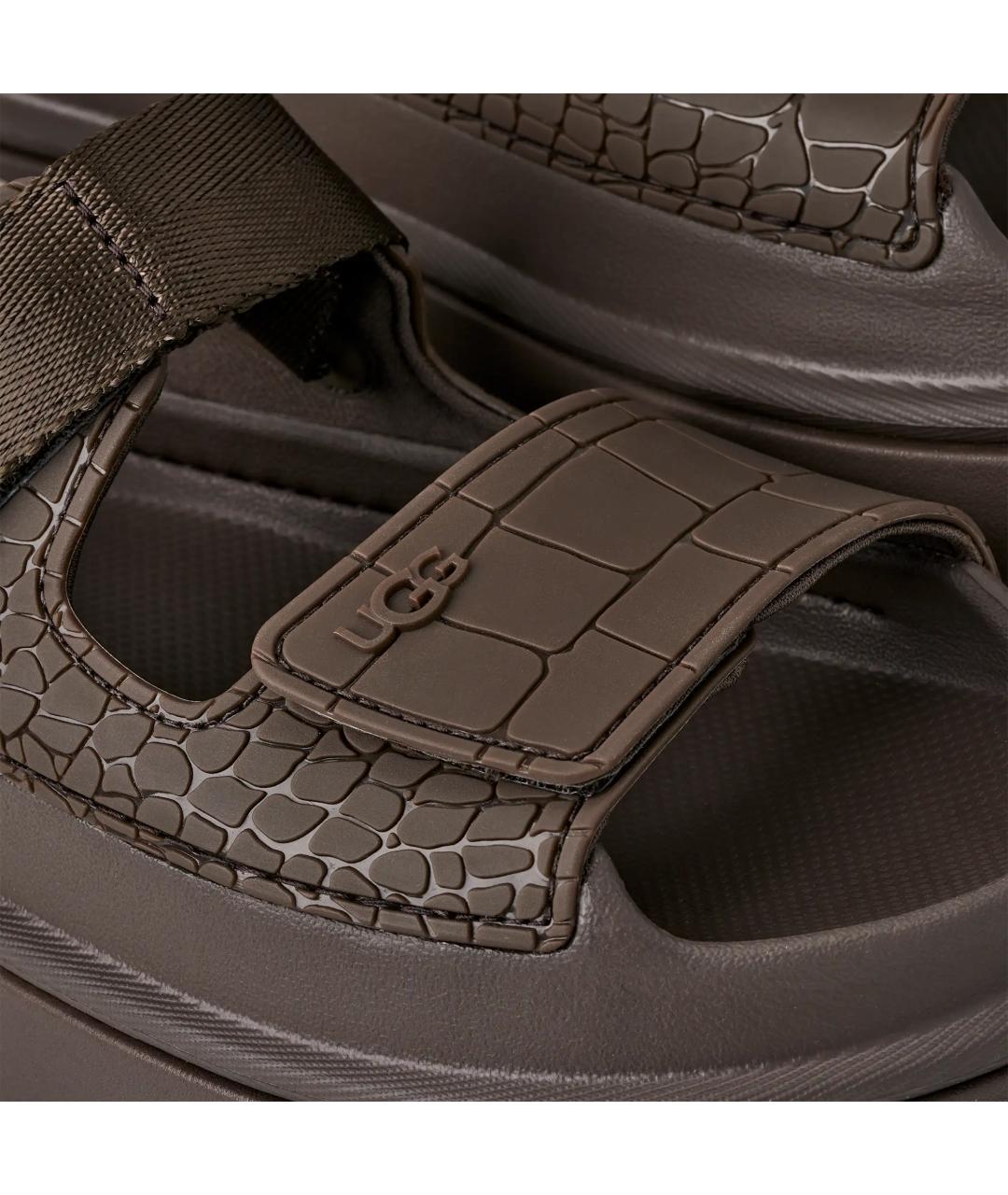 UGG AUSTRALIA Коричневые сандалии, фото 3