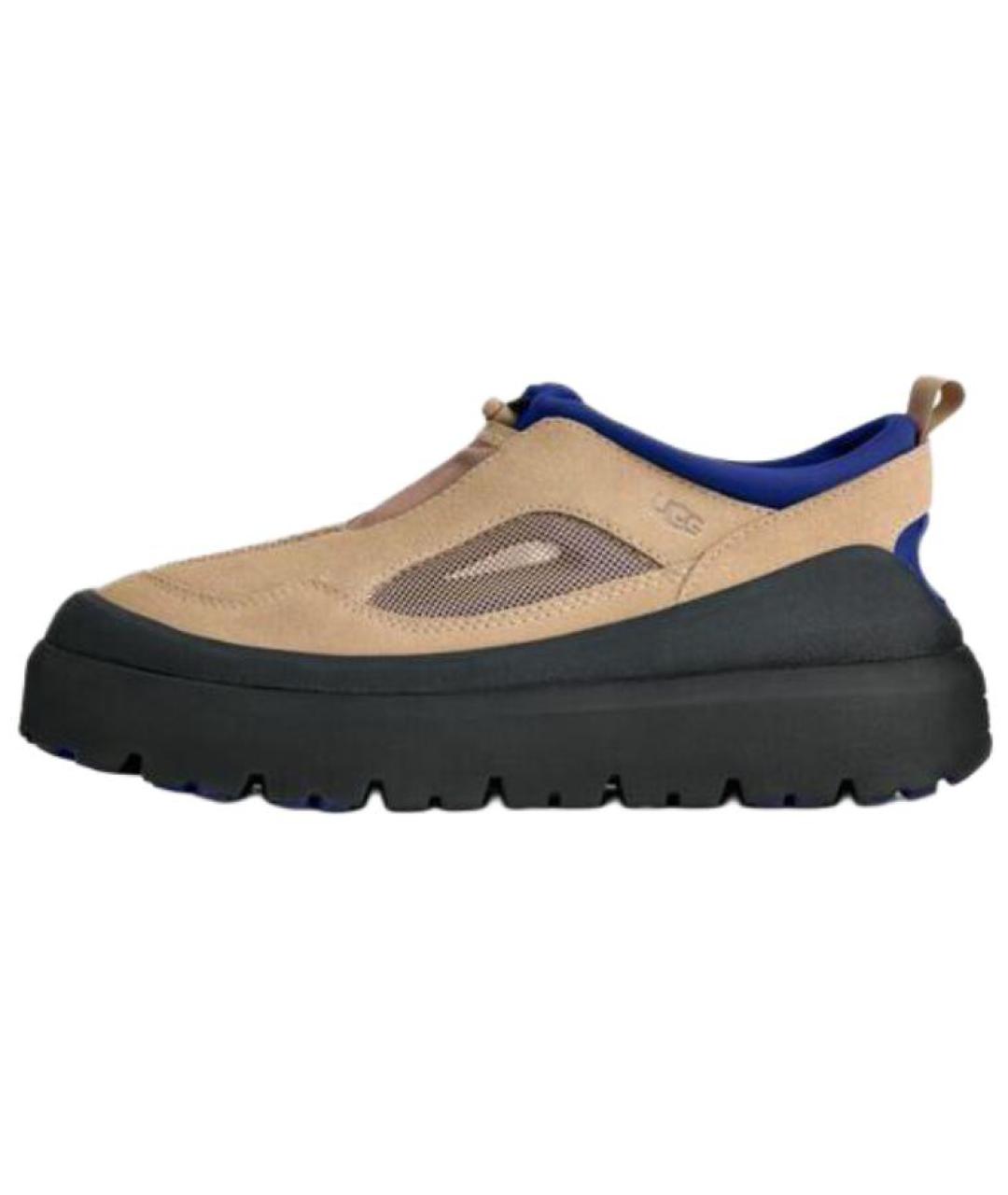 UGG AUSTRALIA Желтые низкие кроссовки / кеды, фото 2