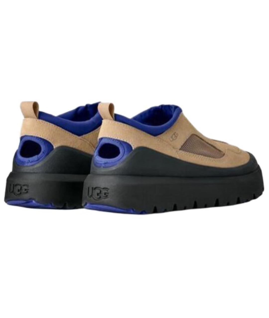 UGG AUSTRALIA Желтые низкие кроссовки / кеды, фото 5