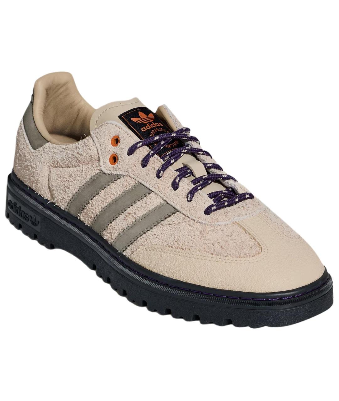 ADIDAS Бежевые кеды, фото 3