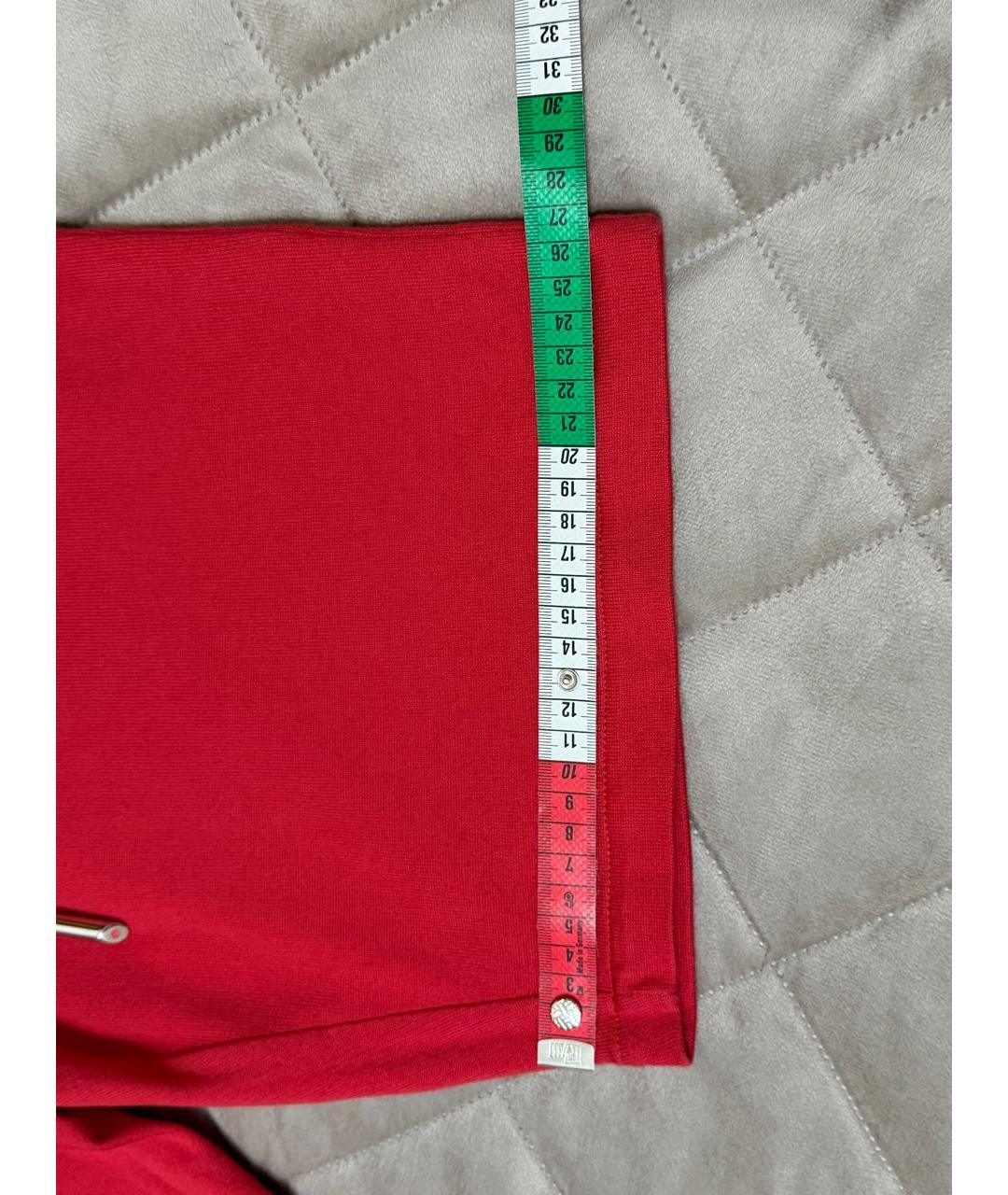 KITON Красные хлопковые шорты, фото 8