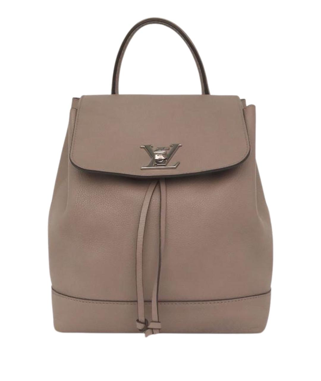 LOUIS VUITTON Серый кожаный рюкзак, фото 1