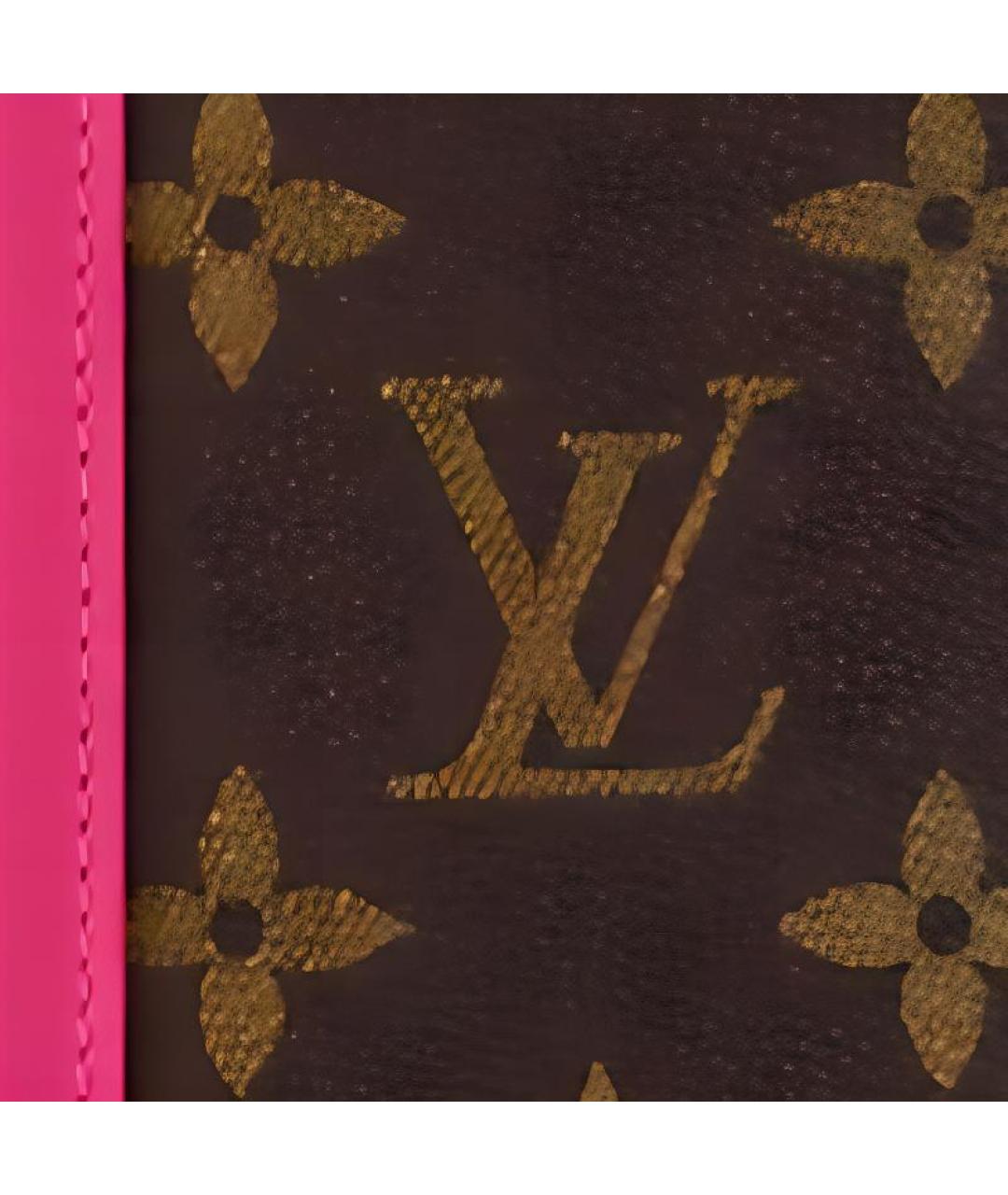 LOUIS VUITTON Коричневый кардхолдер, фото 5