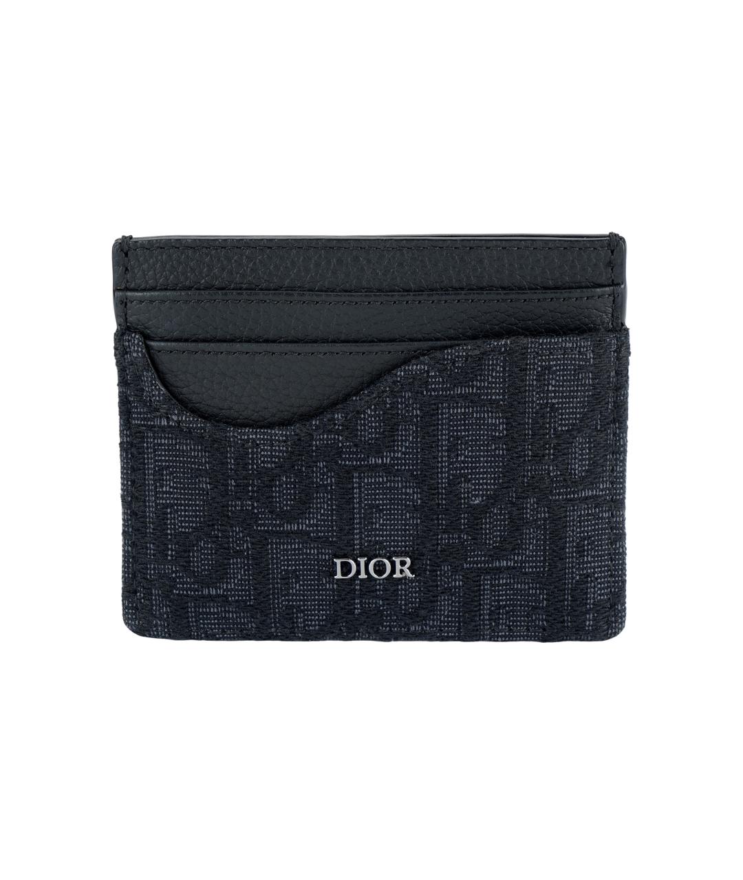 CHRISTIAN DIOR Черный кардхолдер, фото 6