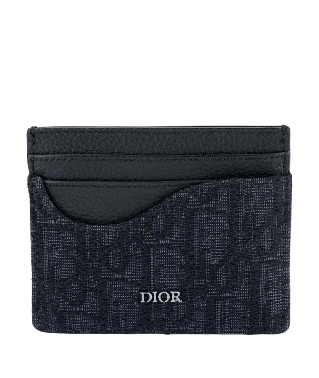 CHRISTIAN DIOR Черный кардхолдер, фото 1