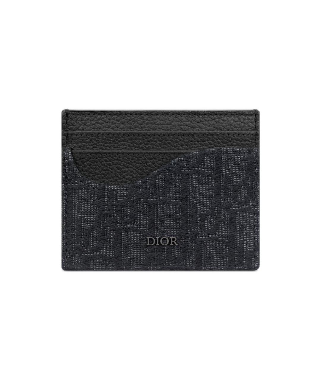 CHRISTIAN DIOR Черный кардхолдер, фото 5