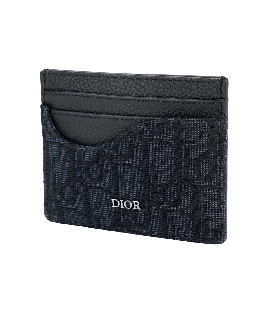 CHRISTIAN DIOR Черный кардхолдер, фото 2