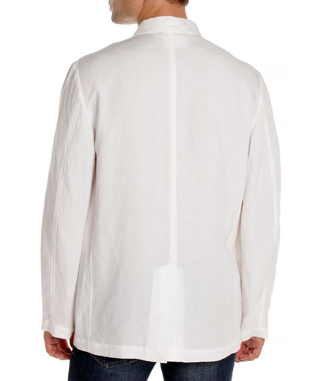 JOHN RICHMOND Белый льняной пиджак, фото 2