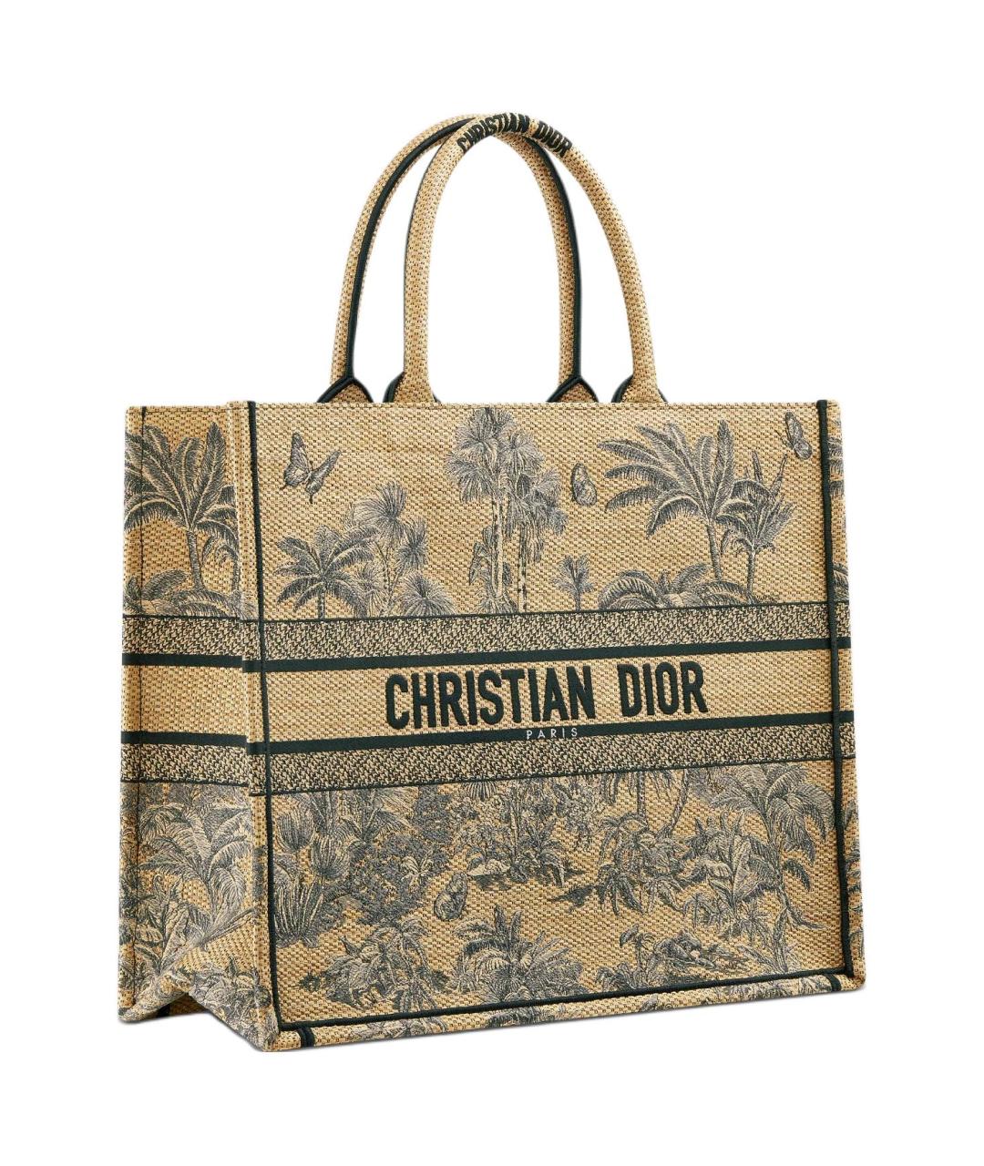 CHRISTIAN DIOR Бежевая сумка через плечо, фото 2