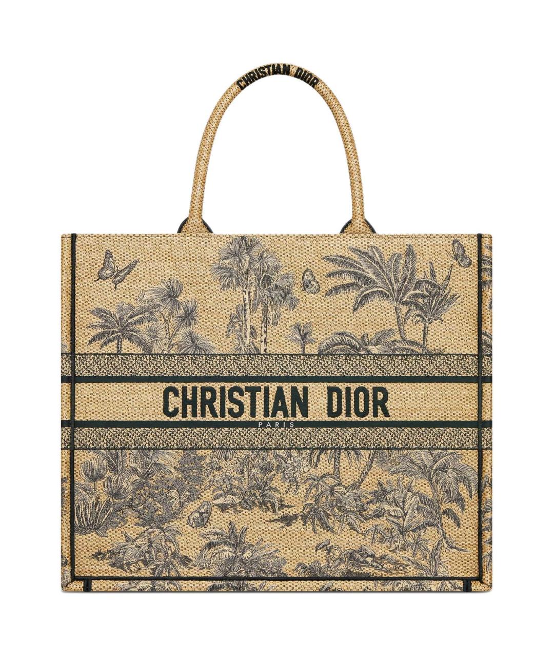 CHRISTIAN DIOR Бежевая сумка через плечо, фото 1