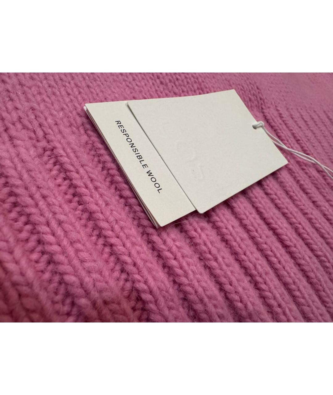 COS Розовый шерстяной джемпер / свитер, фото 5