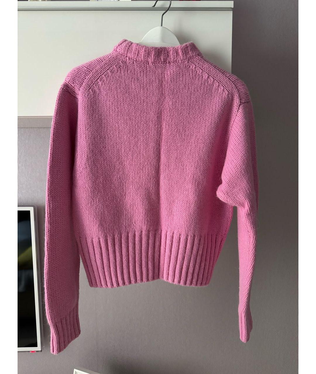 COS Розовый шерстяной джемпер / свитер, фото 3