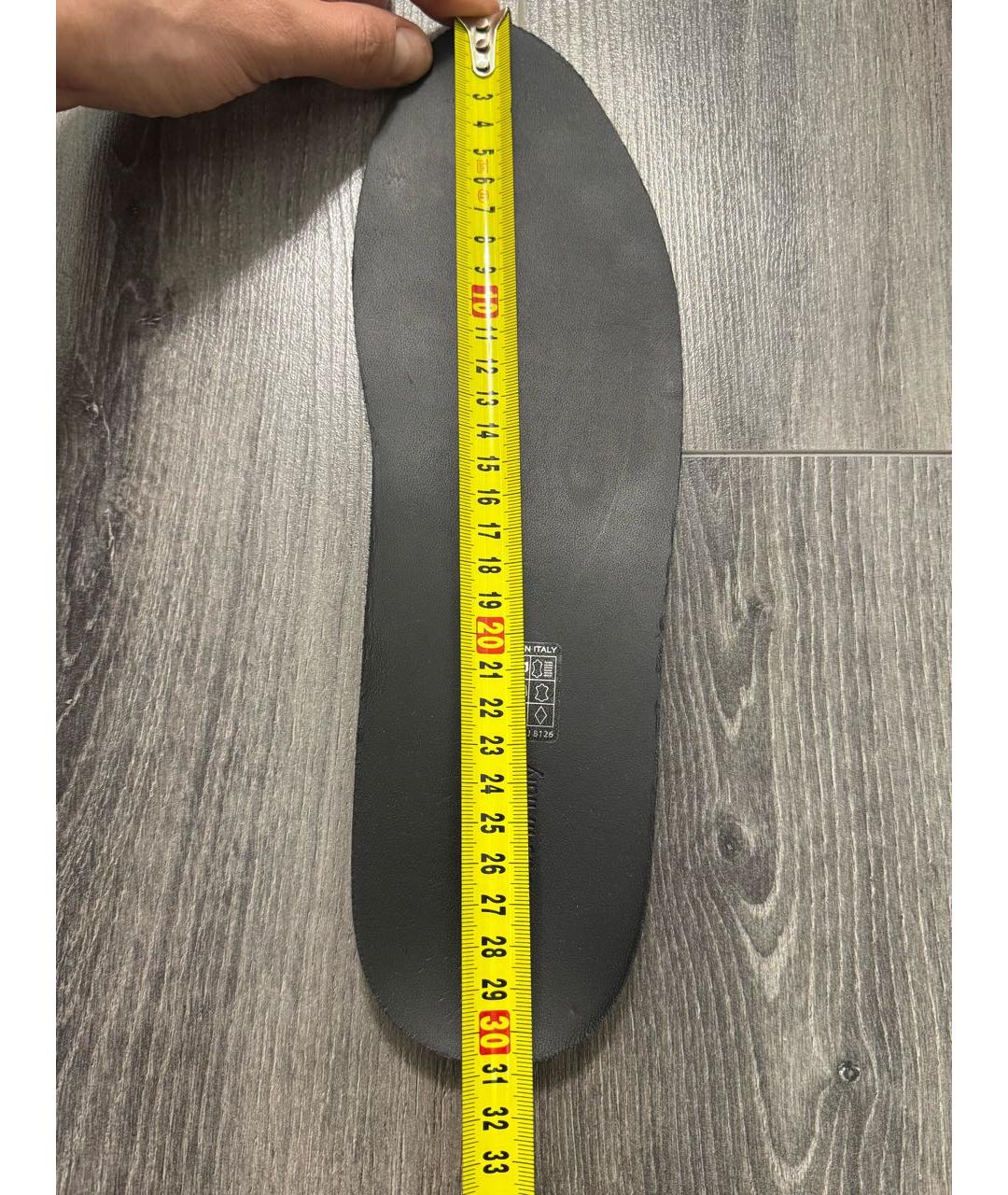 GUCCI Черные низкие кроссовки / кеды, фото 7