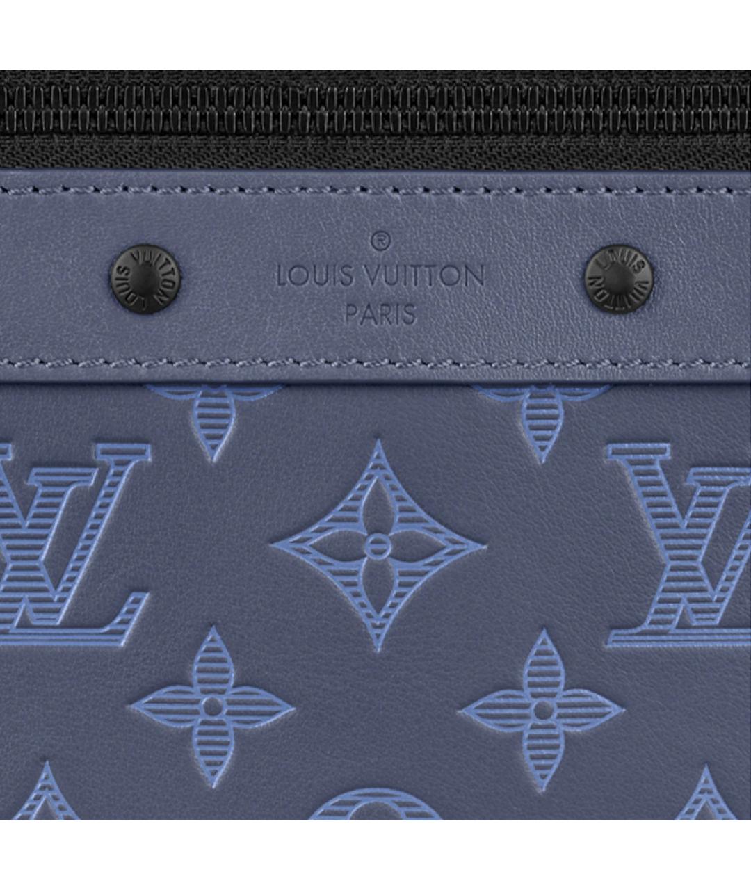 LOUIS VUITTON Синий рюкзак, фото 5