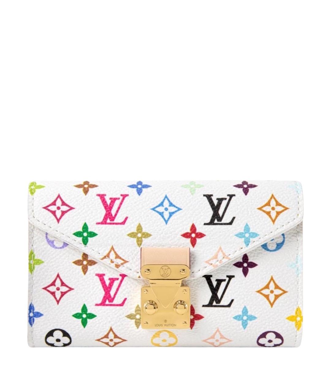 LOUIS VUITTON Белая кожаная сумка через плечо, фото 1