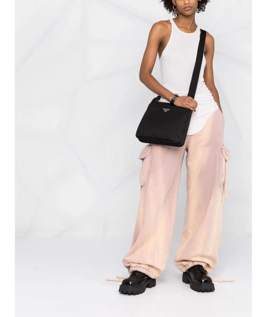 PRADA Черная сумка на плечо, фото 2