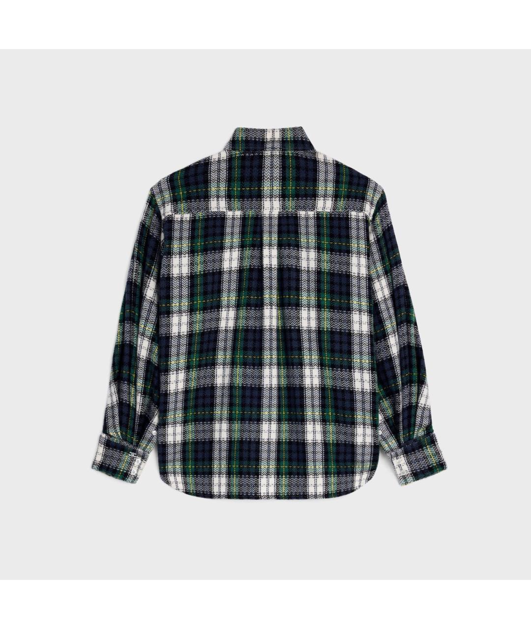 CELINE Мульти кашемировая рубашка, фото 2