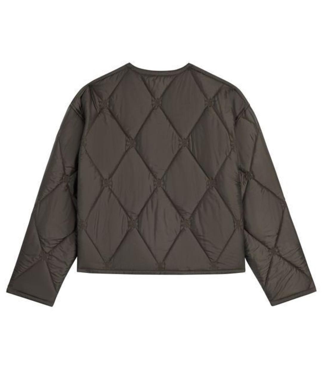 CELINE Хаки полиамидовая куртка, фото 2