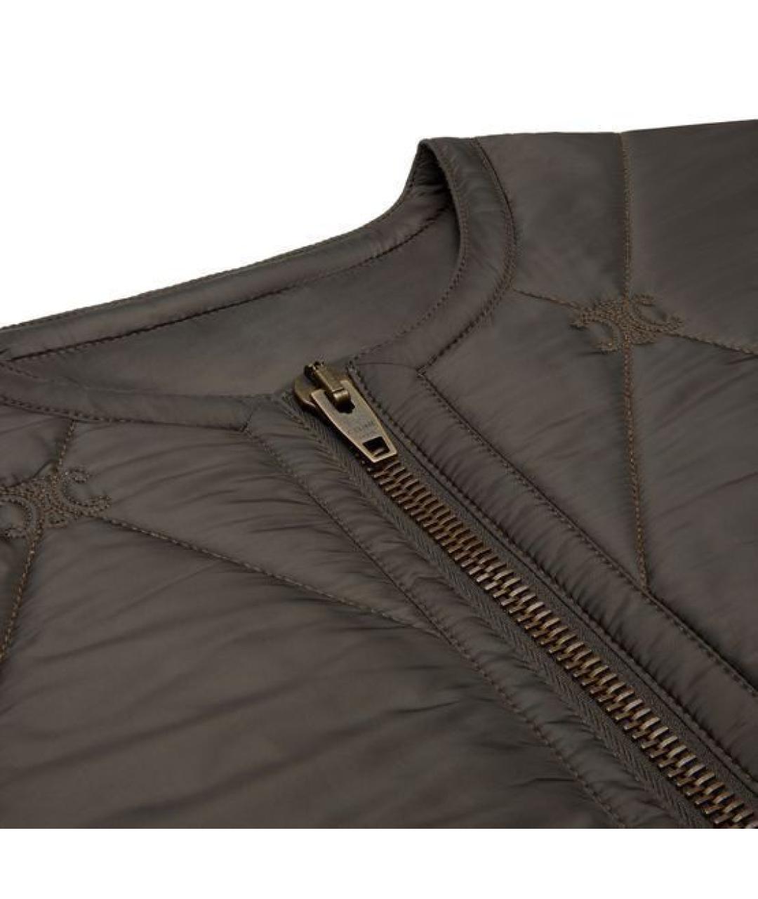 CELINE Хаки полиамидовая куртка, фото 3