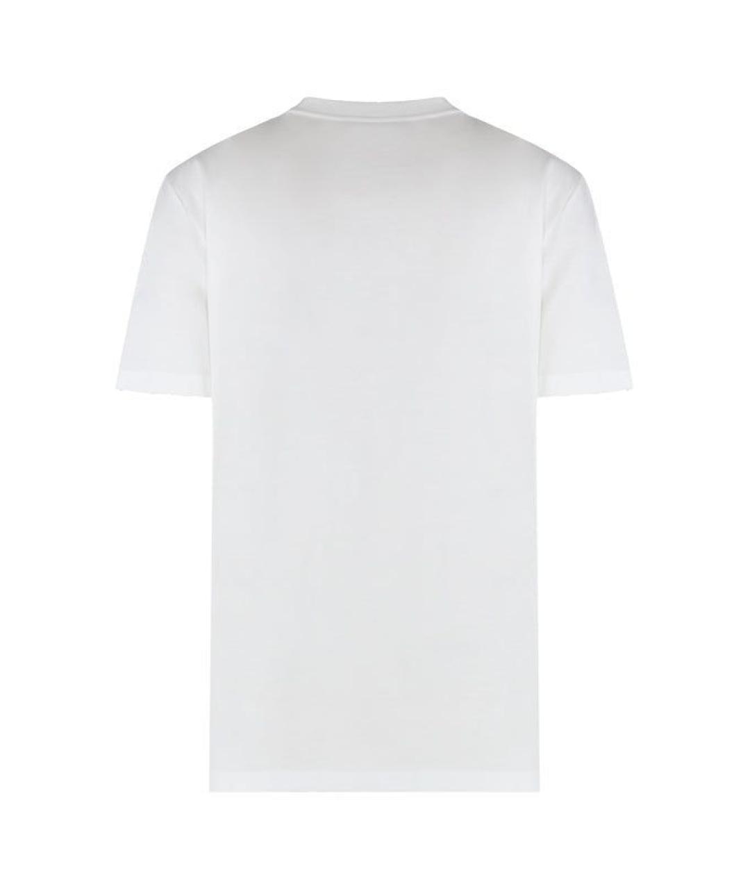 PRADA Белая хлопковая футболка, фото 2