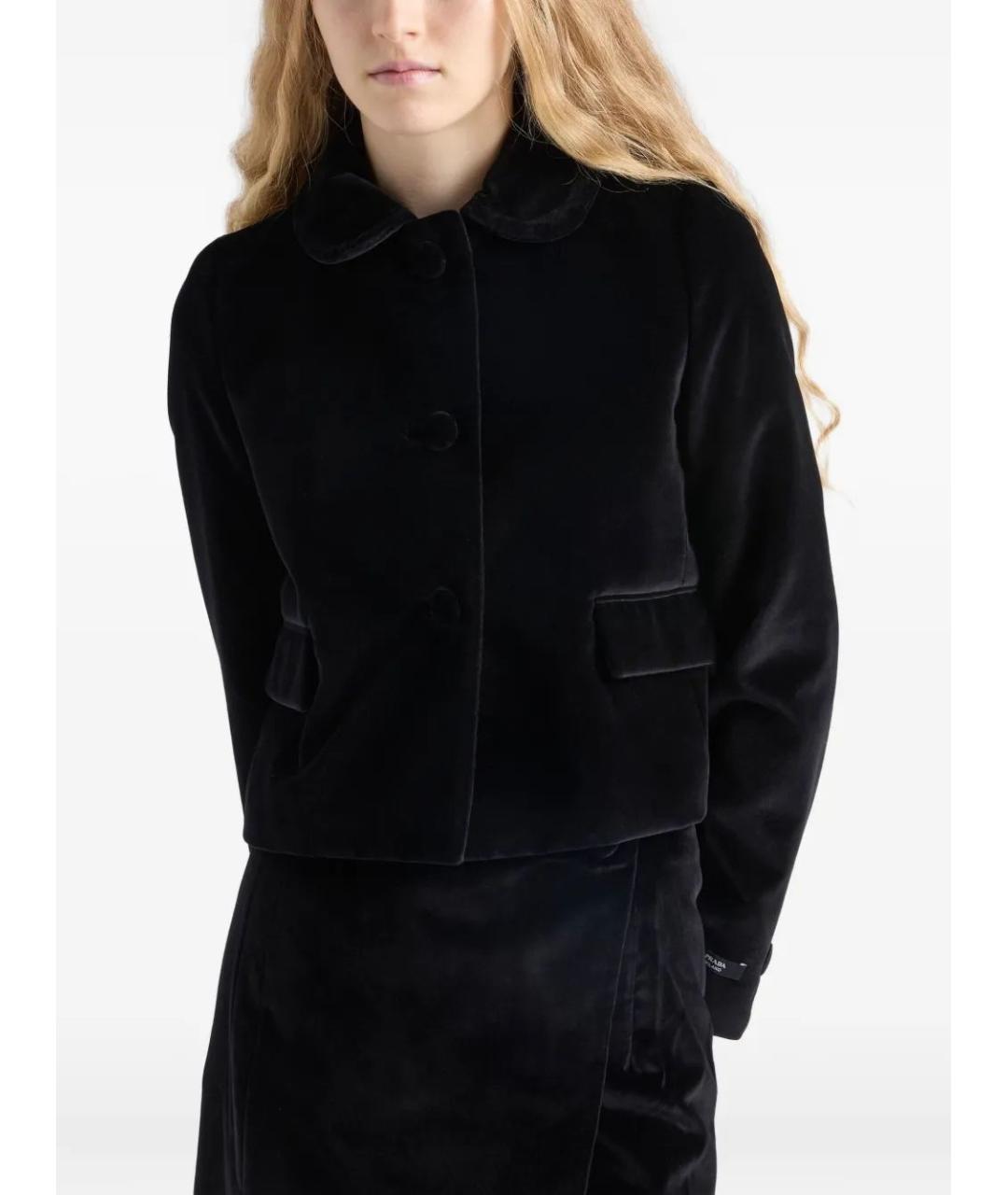 PRADA Черный жакет/пиджак, фото 4