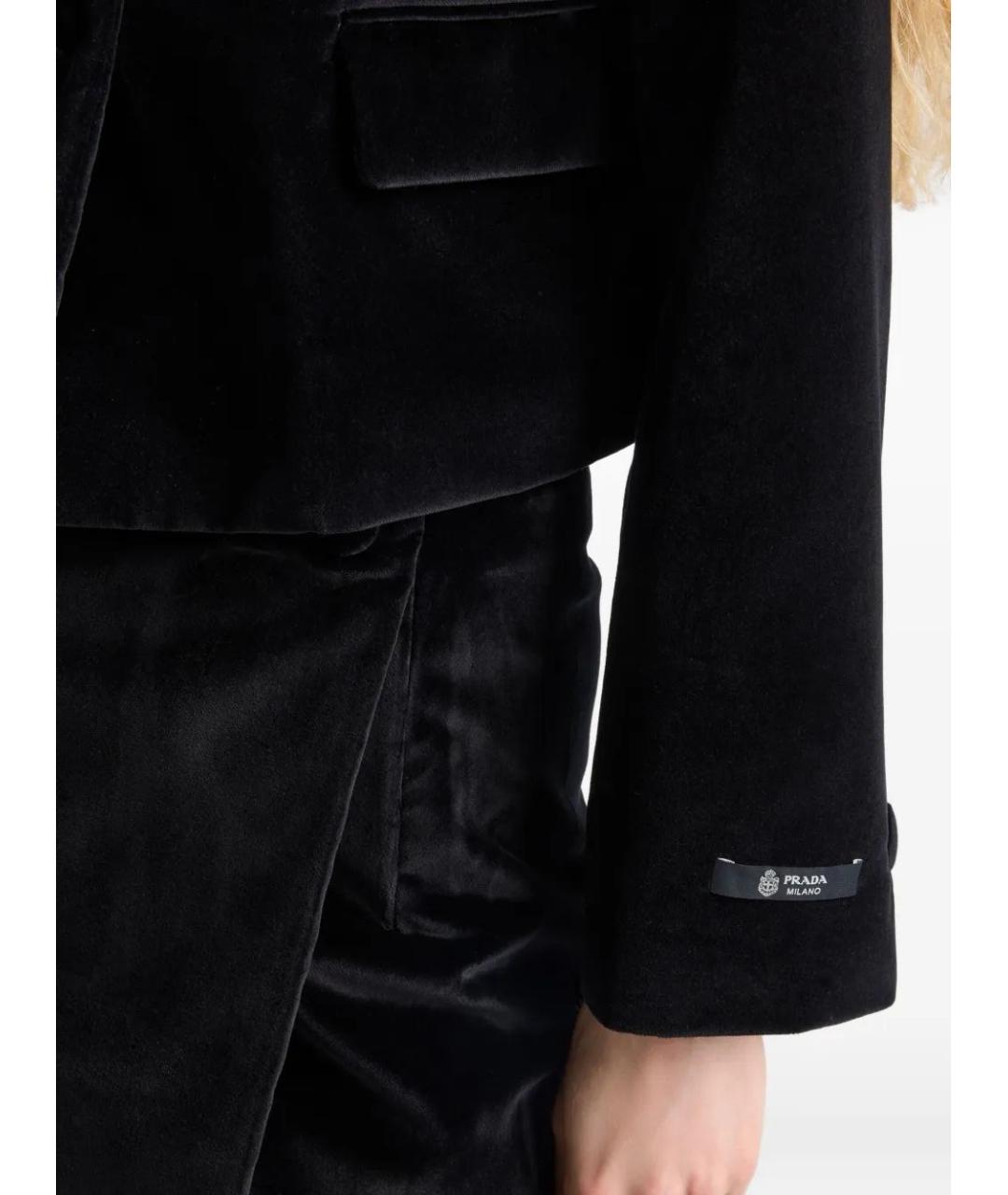 PRADA Черный жакет/пиджак, фото 5