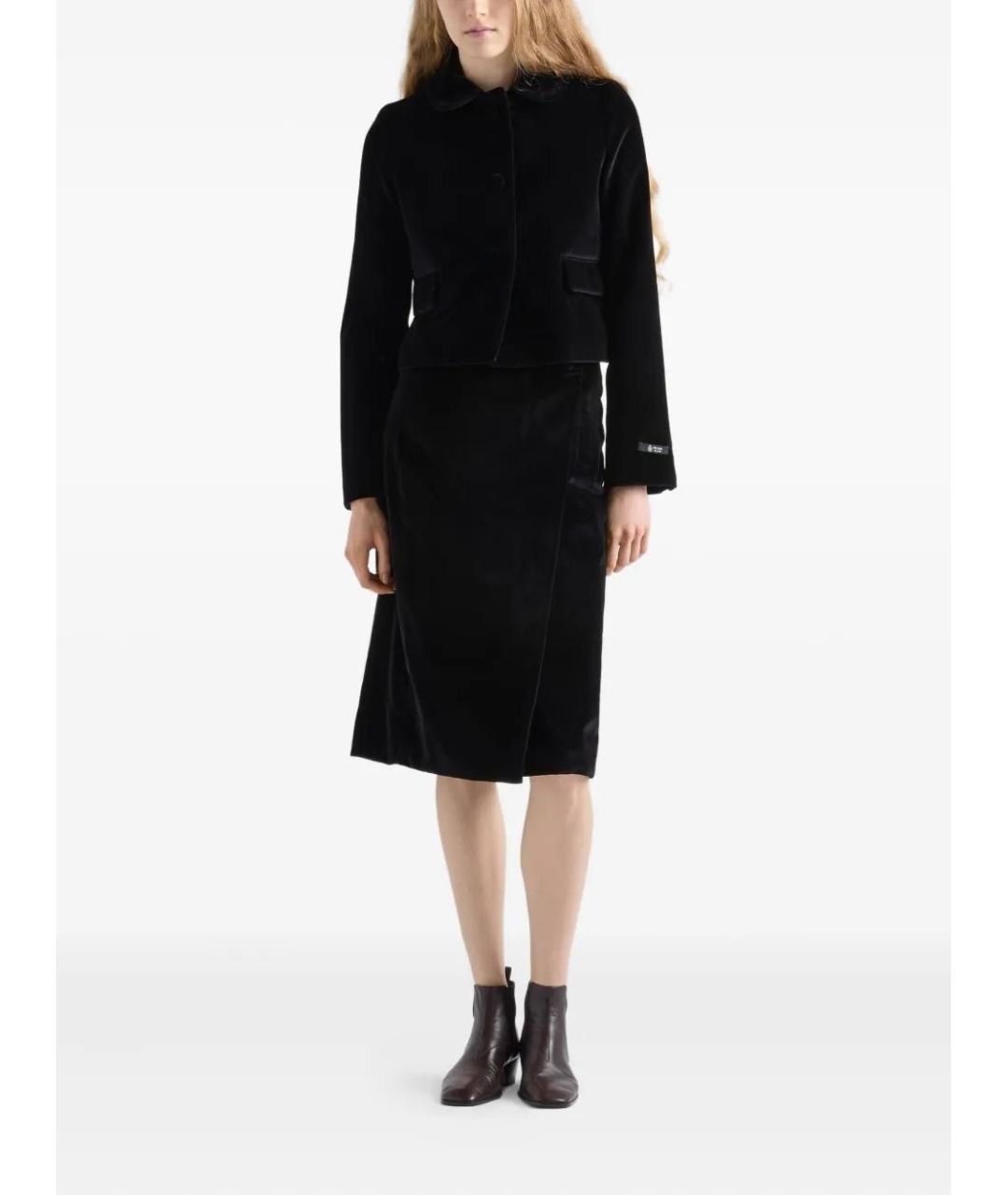 PRADA Черный жакет/пиджак, фото 2