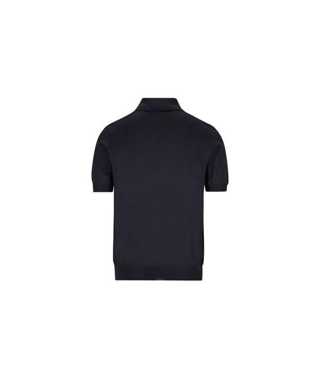 PRADA Синяя хлопковая футболка, фото 2