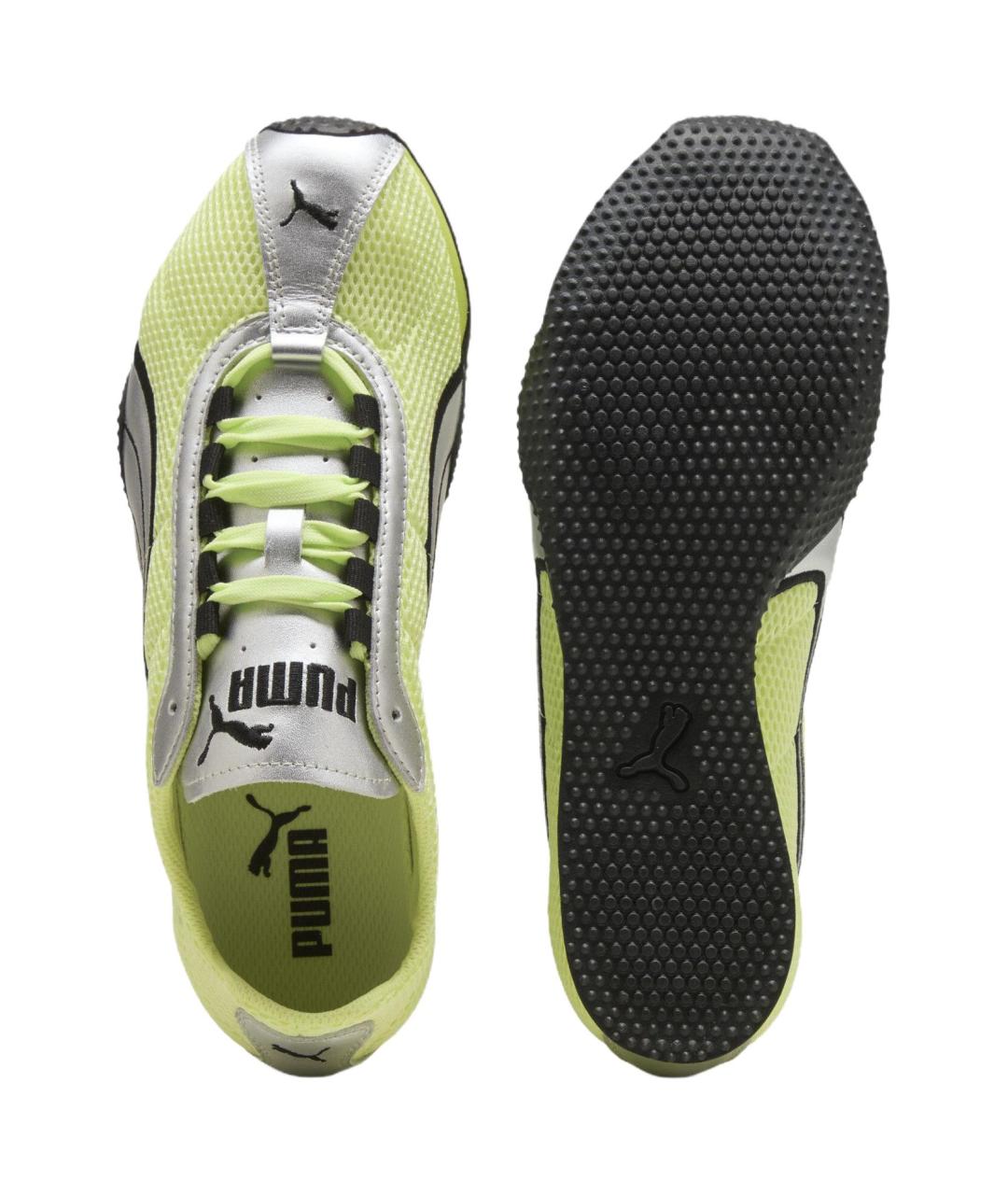 PUMA Зеленые текстильные кроссовки, фото 4