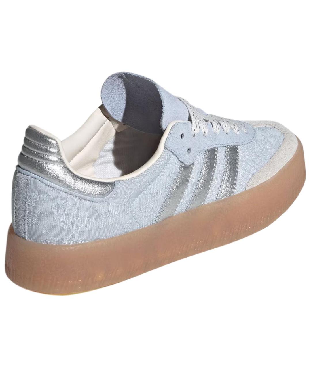 ADIDAS Голубые кеды, фото 4