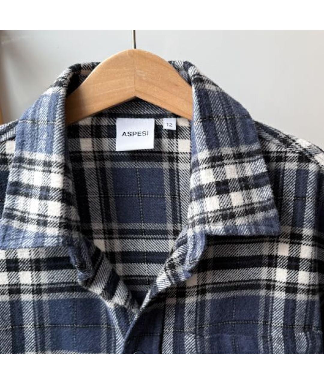 ASPESI Синяя рубашка/блузка, фото 4