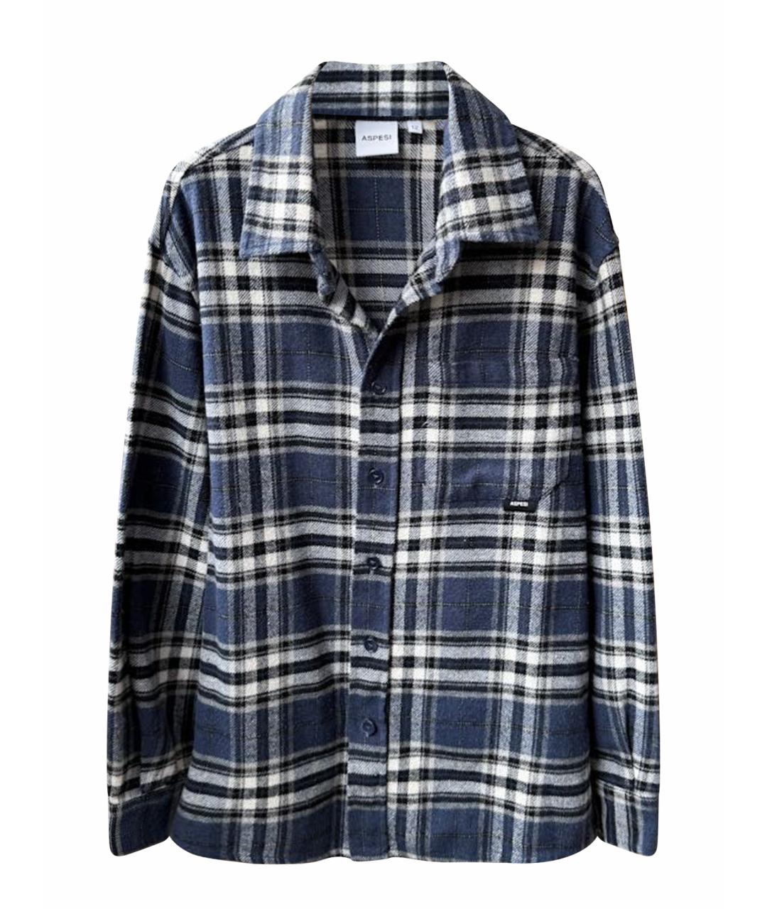 ASPESI Синяя рубашка/блузка, фото 1