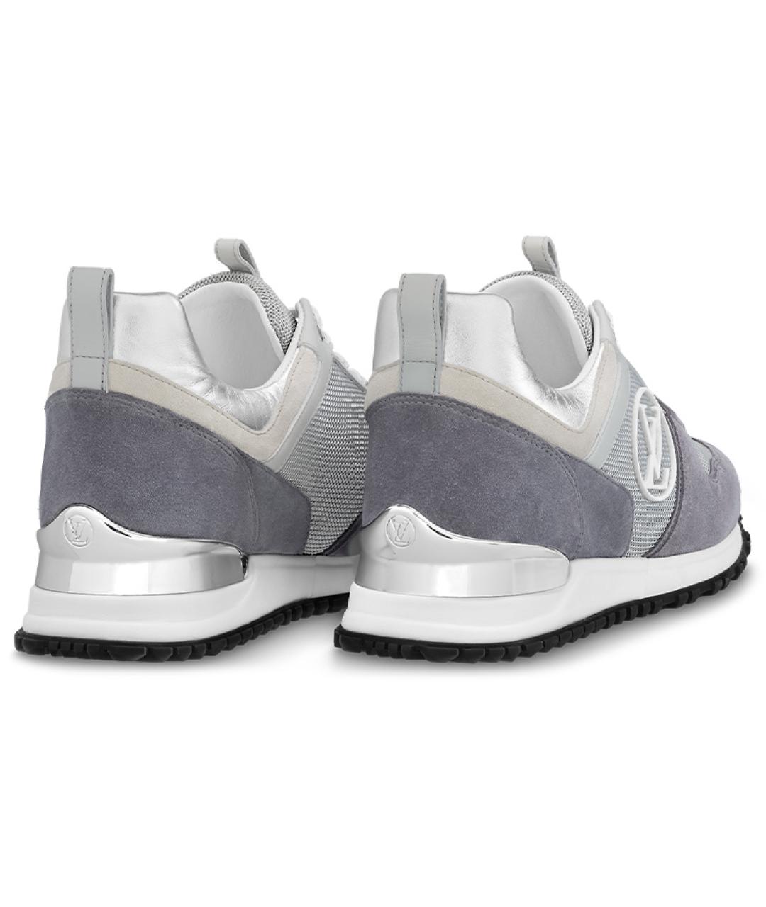 LOUIS VUITTON Серые кроссовки, фото 5
