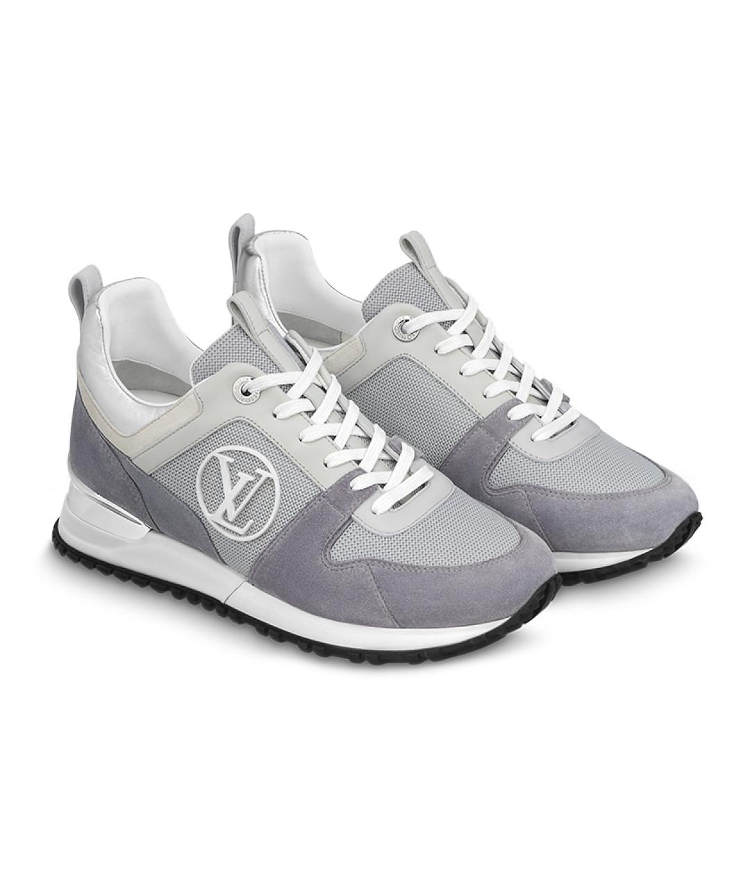 LOUIS VUITTON Серые кроссовки, фото 3