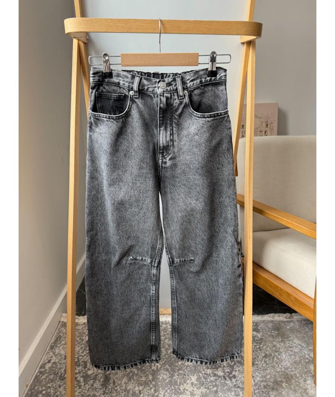 MM6 MAISON MARGIELA Серые деним детские джинсы, фото 5