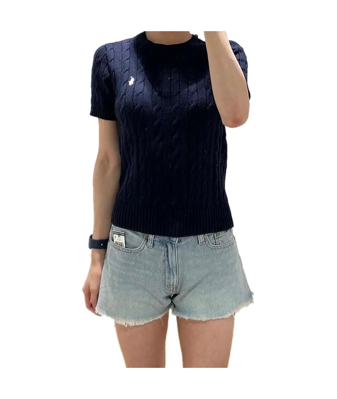 POLO RALPH LAUREN Синий джемпер / свитер, фото 4