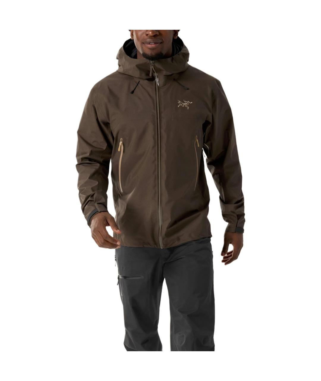 ARCTERYX Коричневая спортивная куртка, фото 4