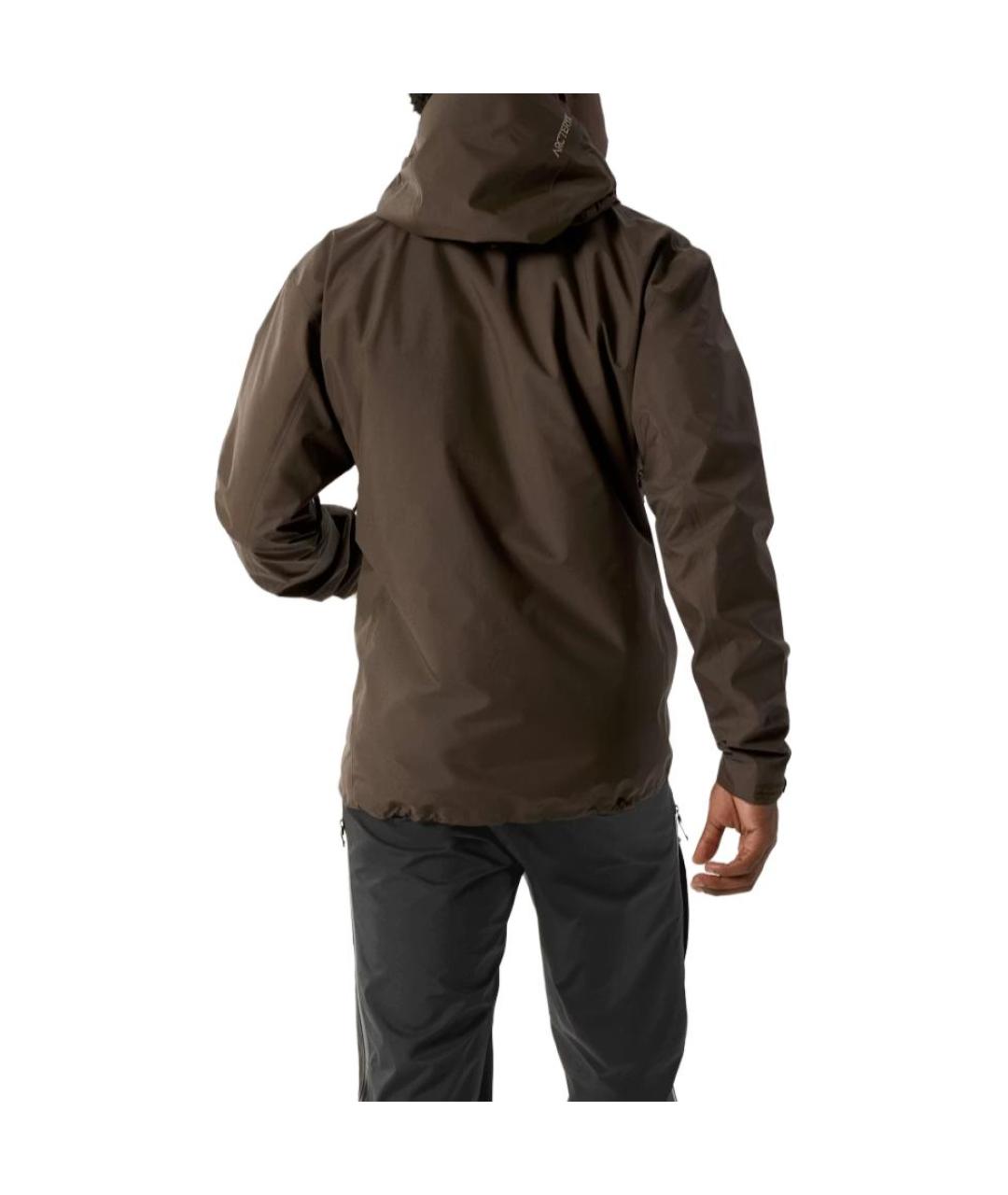 ARCTERYX Коричневая спортивная куртка, фото 5