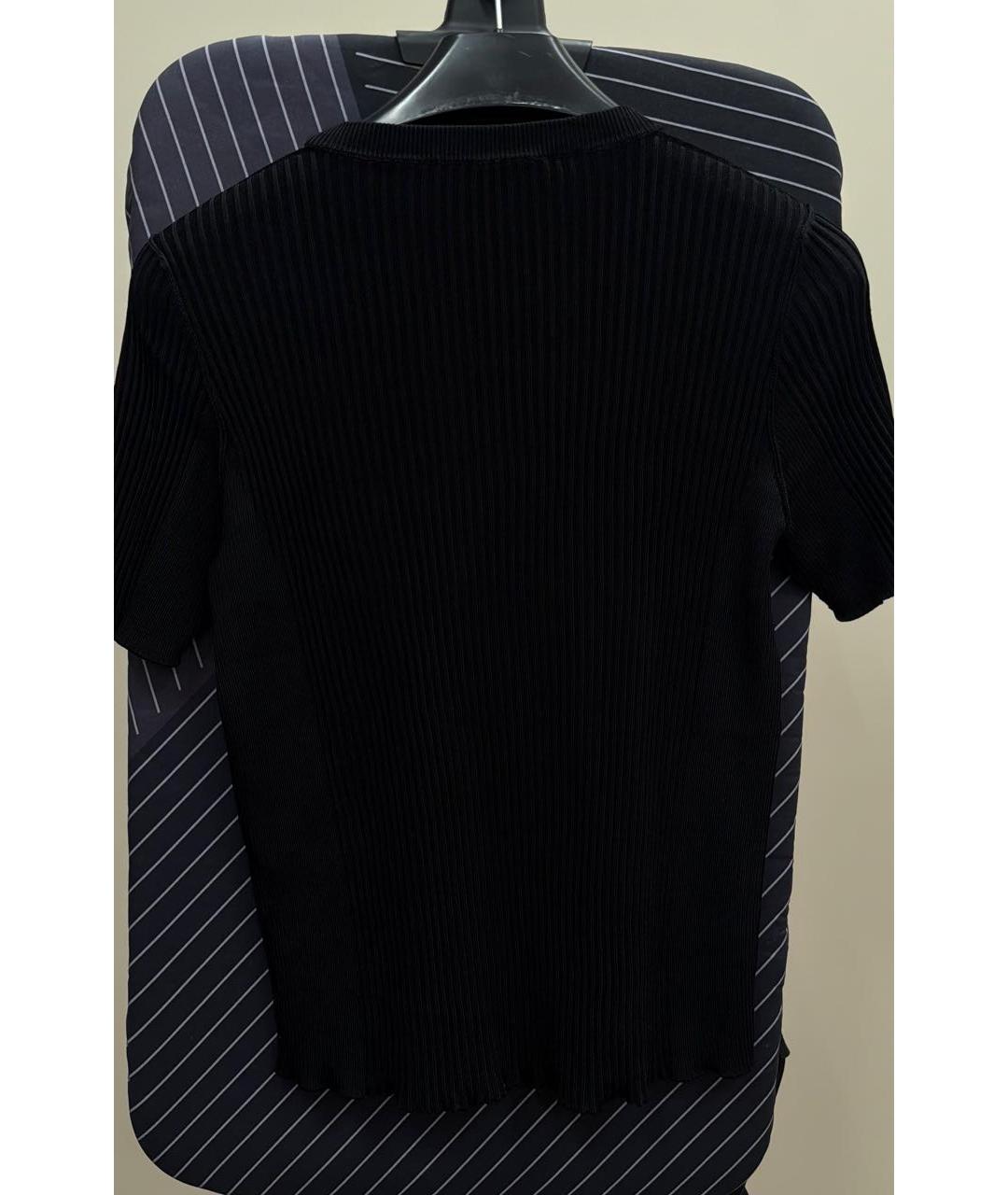 BALMAIN Черная футболка, фото 2