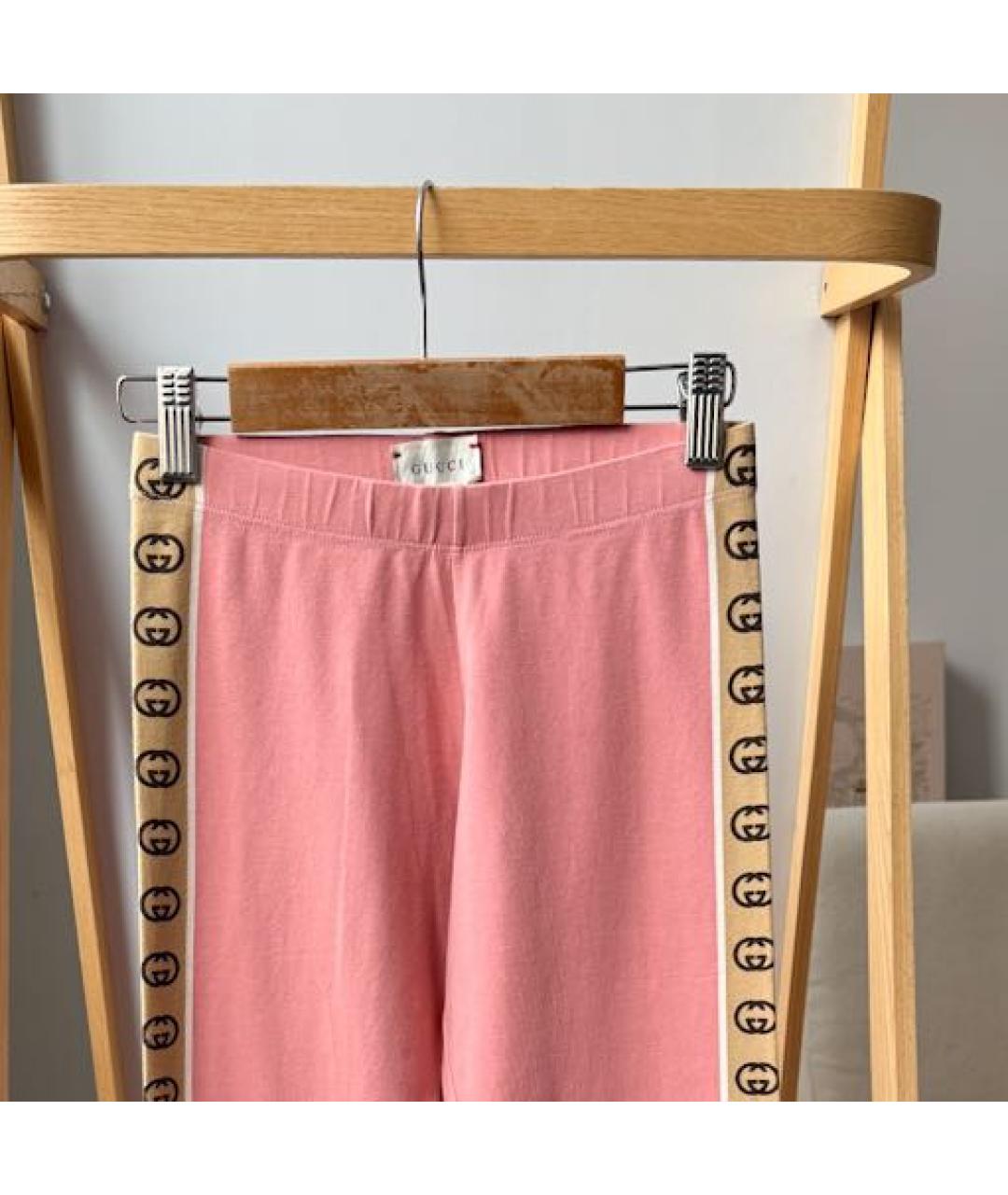 GUCCI KIDS Коралловые брюки и шорты, фото 3