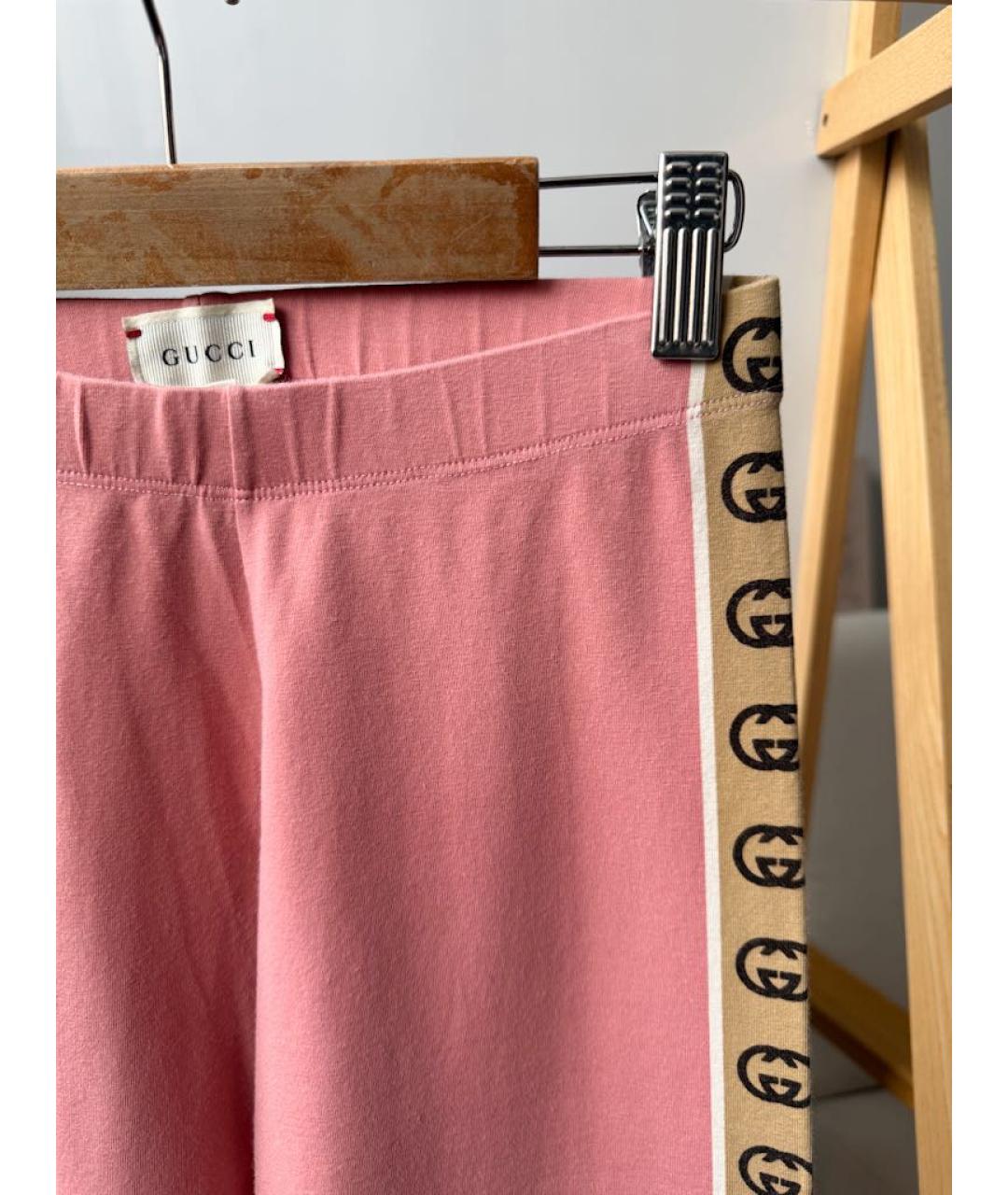 GUCCI KIDS Коралловые брюки и шорты, фото 4