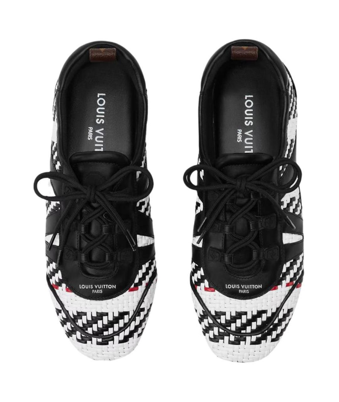 LOUIS VUITTON Мульти кожаные кроссовки, фото 4