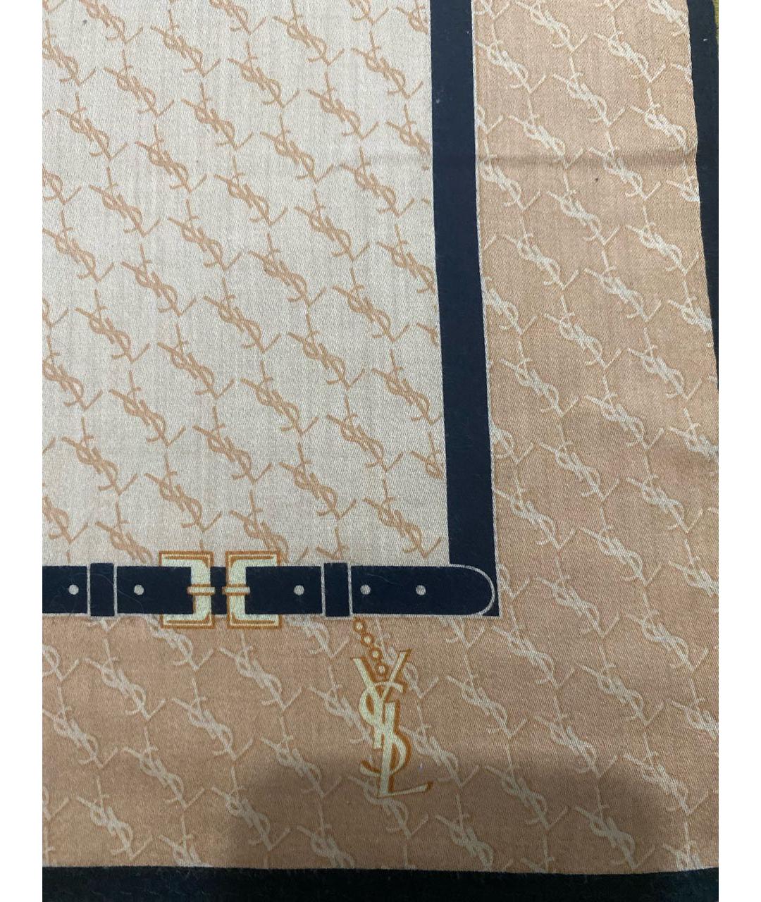 SAINT LAURENT Мульти хлопковый платок, фото 7