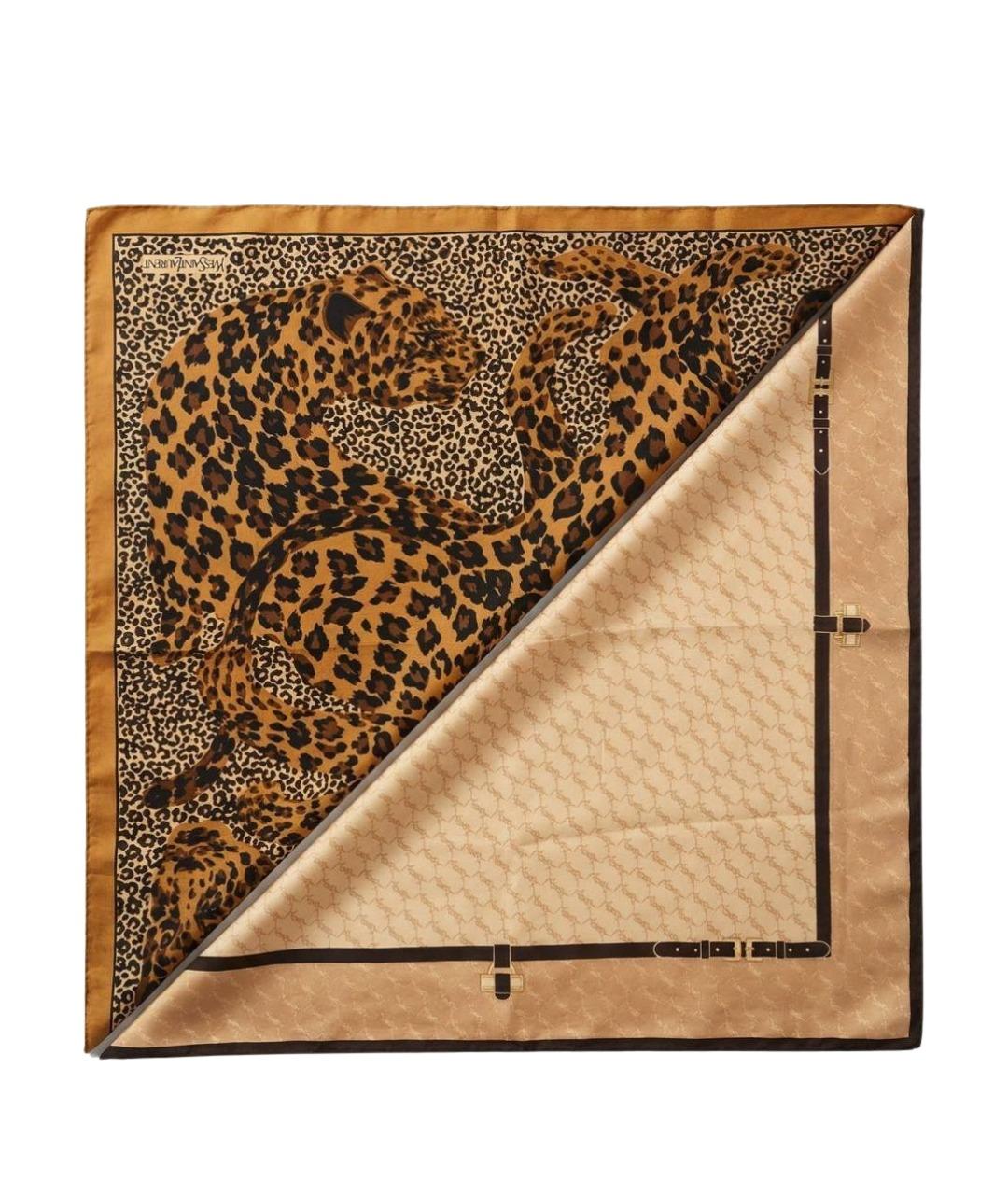 SAINT LAURENT Мульти хлопковый платок, фото 1