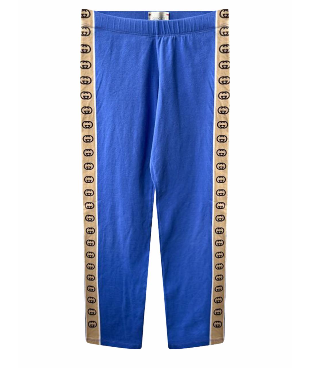 GUCCI KIDS Синие брюки и шорты, фото 1