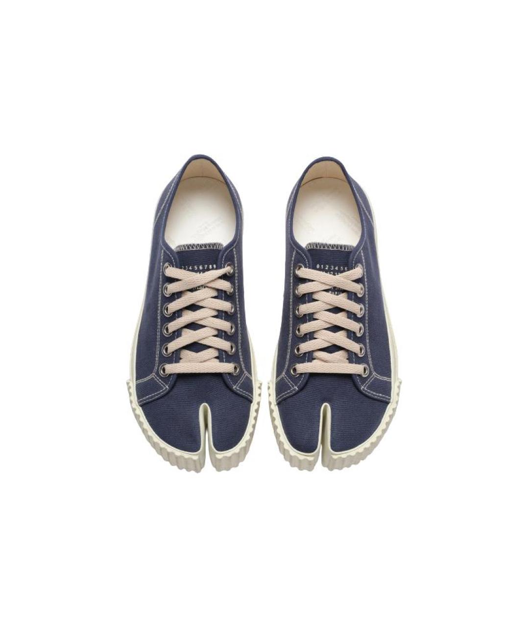 MAISON MARGIELA Синие кеды, фото 5