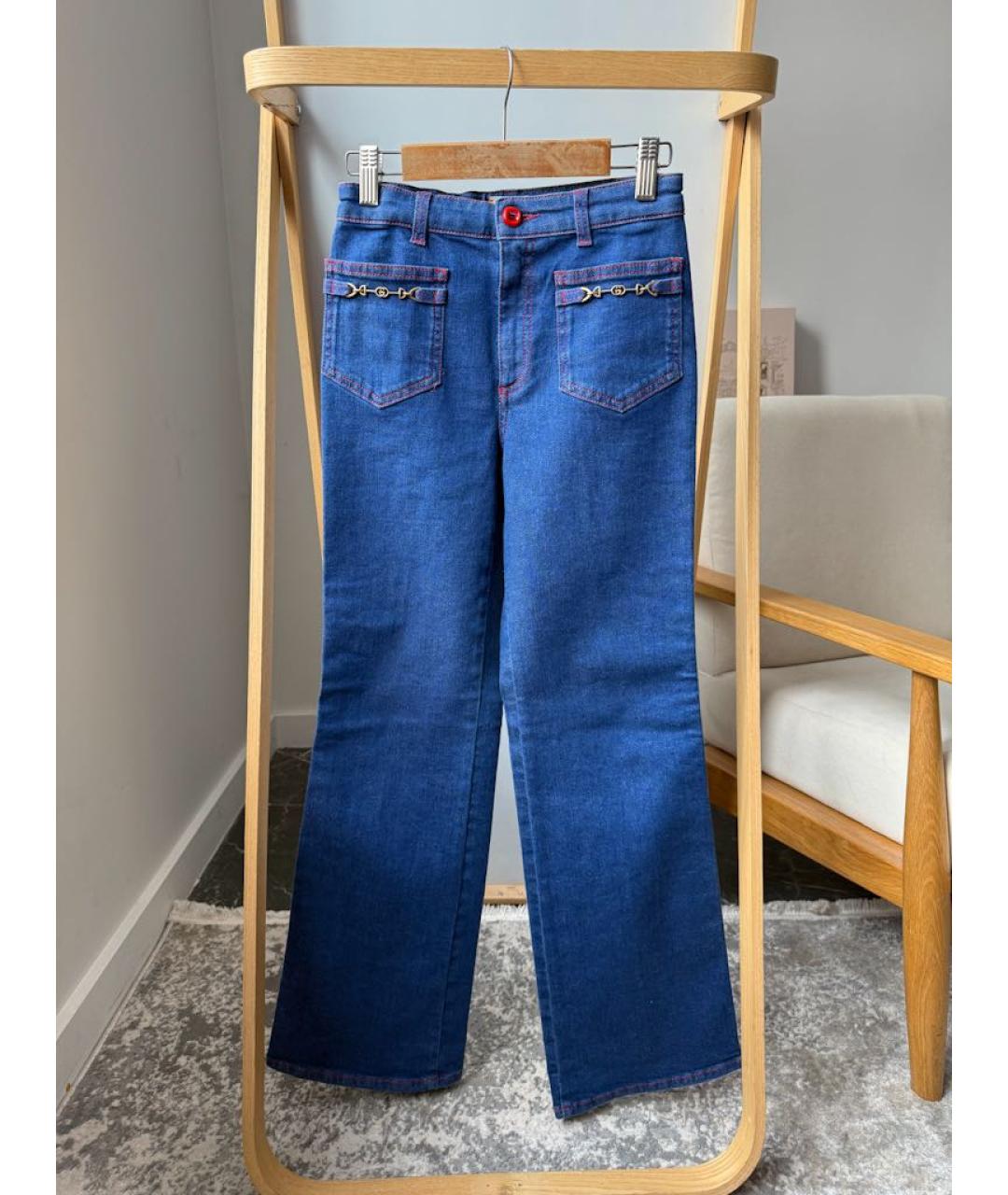 GUCCI Синие деним детские джинсы, фото 5